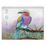 Los pájaros hermosos… rindieron el calendario 2013