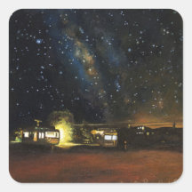 Los Rancheros Square Stickers