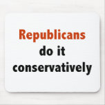 Los republicanos lo hacen conservador Mousepad Alfombrillas De Ratones