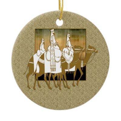 Los Tres Reyes Magos - Christmas Ornament by mcbonet. Feliz Navidad!