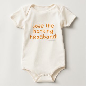 Lose the Headband Organic Onesie