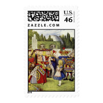 Lose their Heads Queen of Hearts stamps