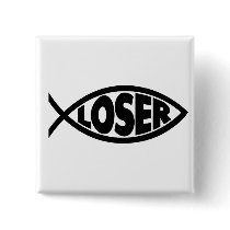Loser Jesus Button