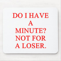 LOSER joke mousepads