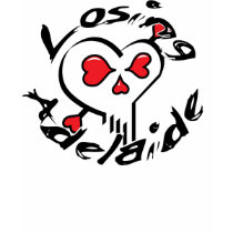 Losing Adelaide Heart Skull t-shirts