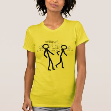Losing An Electron joke - ladies petite t-shirt