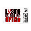 Losing Is Not An Option AIDS postage