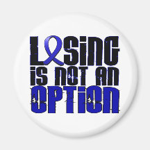 Losing Is Not An Option Ankylosing Spondylitis Refrigerator Magnets