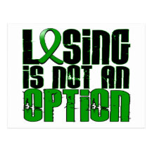 Losing Is Not An Option Kidney Disease Post Card