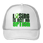 Losing Is Not An Option Lyme Disease Hats