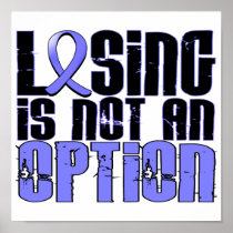 Losing Is Not An Option Prostate Cancer Posters