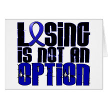 Losing Is Not An Option Rheumatoid Arthritis Card