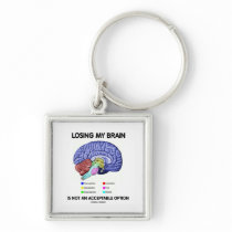 Losing My Brain Is Not An Acceptable Option Key Chains