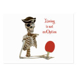 Losing Ping Pong Pirate Business Cards