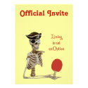 Losing Ping Pong Pirate Personalized Announcement