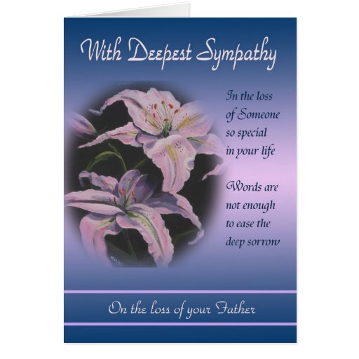 loss-of-father-with-deepest-sympathy-card-zazzle