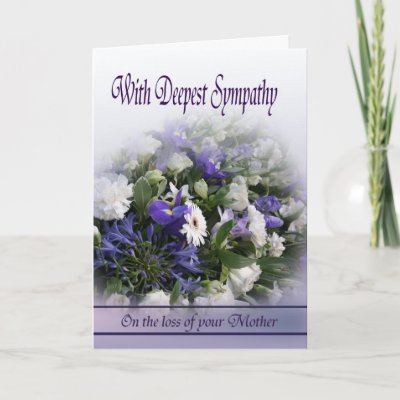 Loss of Mother - With Deepest Sympathy Cards