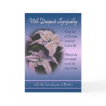 Loss of Mother - With Deepest Sympathy cards