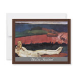 Loss Of Virginity By Paul Gauguin (Best Quality) Personalized Invite