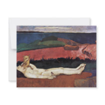 Loss Of Virginity By Paul Gauguin (Best Quality) Custom Invitation