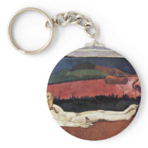 Loss Of Virginity By Paul Gauguin (Best Quality) Keychain