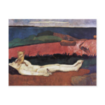 Loss Of Virginity By Paul Gauguin (Best Quality) Post Card