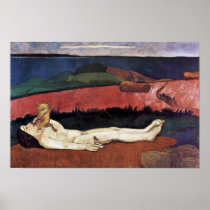 Loss Of Virginity By Paul Gauguin (Best Quality) Poster