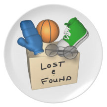 Lost And Found Party Plates