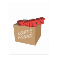 Lost And Found: Temper Postcard