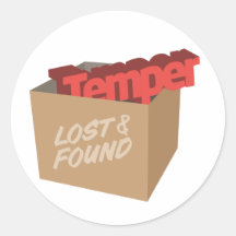 Lost And Found: Temper Stickers