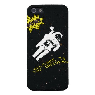 Lost Astronaut in the Universe iPhone 5 Case