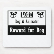 Lost Dog Animator Mouse Pads