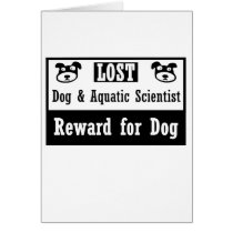 Lost Dog Aquatic Scientist Card