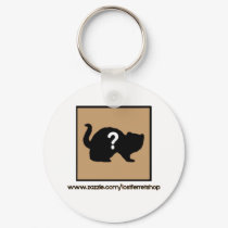 Lost Ferret Logo Keychain by lostferretshop Lost Ferret Logo Keychain