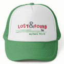 Lost & Found cap hats by UpstreamDesigns Lost & Found cap hats