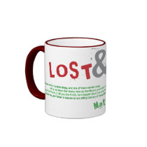Lost & Found mug by UpstreamDesigns Lost & Found mug