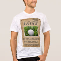LOST - Golf Ball t-shirts