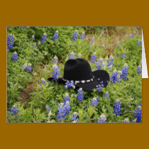 Lost Hat and Bluebonnets cards