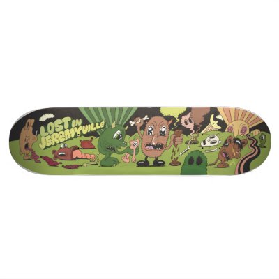 Lost in Jeremyville Skateboards by Jeremyville