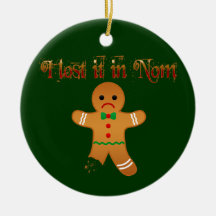 Lost in Nom Christmas Tree Ornament