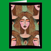 Lost in Prayer - Inter-Faith greeting card cards
