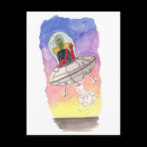 Lost in Spaaaaaaace postcards