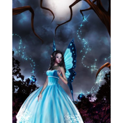 Lost in the Enchanted Forest Poster print