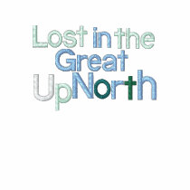 Lost in the Great UpNorth - Customized embroidered shirts by samack Lost in the Great UpNorth - Customized embroidered shirts