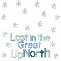 Lost In The Great UpNorth embroidered shirts by samack Lost In The Great UpNorth embroidered shirts
