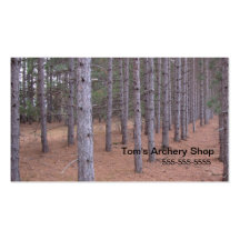 Lost in the Woods Business Card Templates
