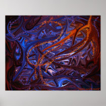 Lost in Time w/ Bubble Creatures poster posters