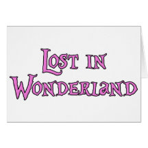 Lost in Wonderland Card