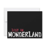 Lost in Wonderland Personalized Invites