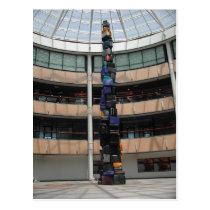 Lost Luggage Tower, Santiago Chile Airport postcards